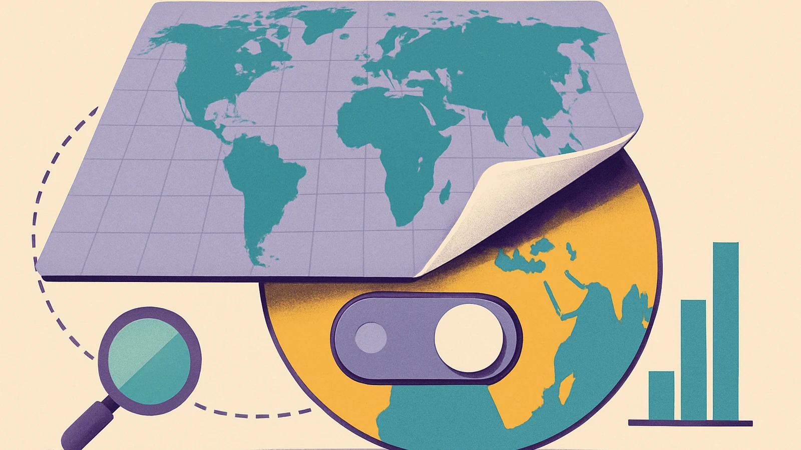 国連総会がメルカトル図法を採決にかける——Equal Earth への切り替えを決めるのは、拘束力ではなくそれぞれの既定値だのイメージ