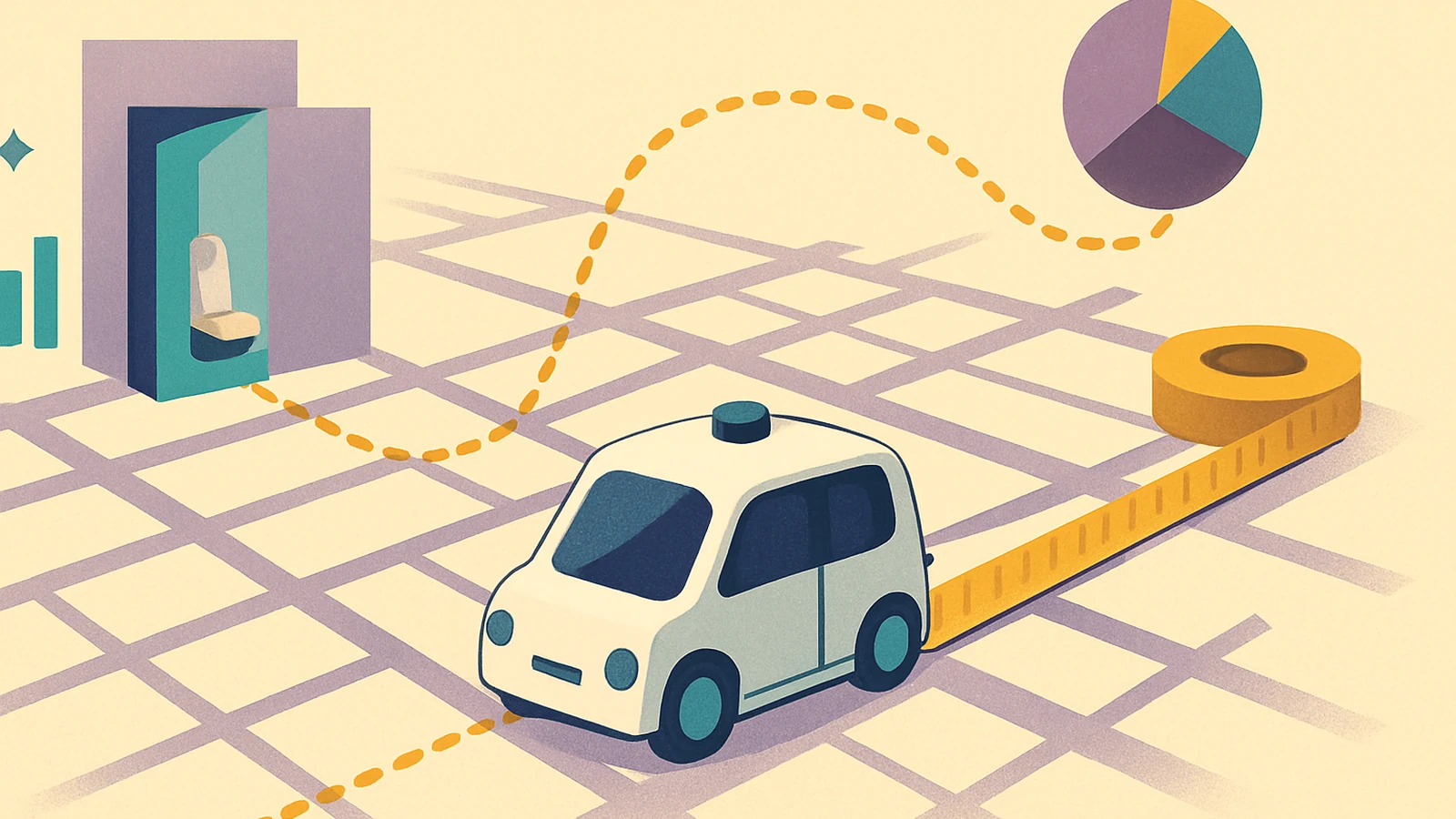 Waymo は14都市で公開乗車を始め、Zoox は保安要員を乗せて12拠点目へ向かった——同じ日の「拡大」は、同じ段階ではないのイメージ